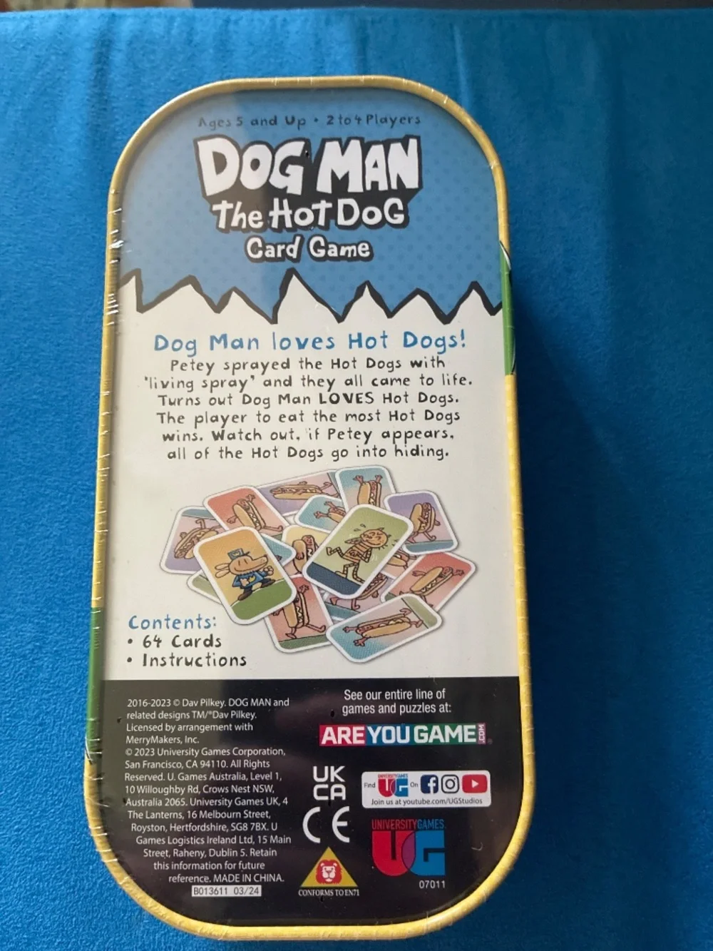 Dog Man The Hot Dog Card Game